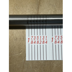 ROH Labels for Wissota Skate Sharpener Diamond Dresser