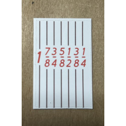 ROH Labels for Wissota Skate Sharpener Diamond Dresser