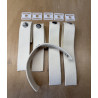 Pro Weight Open Back Goalie Mask Harness Straps