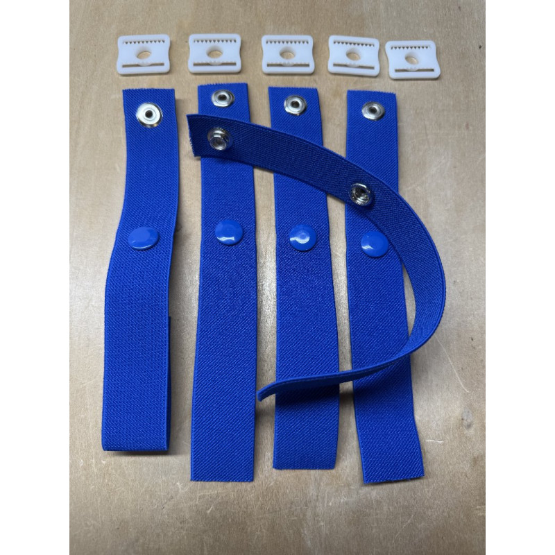 Open Back Goalie Mask Harness Straps
