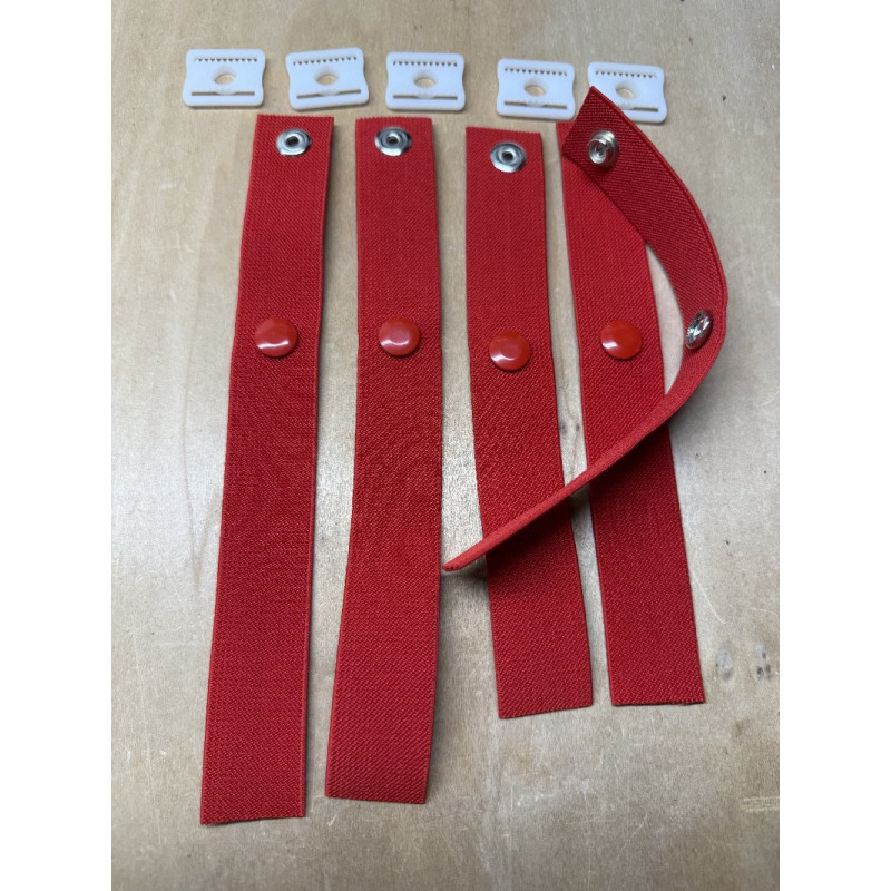Open Back Goalie Mask Harness Straps