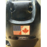 US & Canada Flag Label Hockey Helmet Sticker - 3 Pack