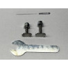 Quivetz Quick Rivet Hockey Skate Rivet Replacement Bolts