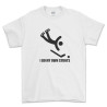 I Do My Own Stunts Ice Hockey Novelty T Shirt