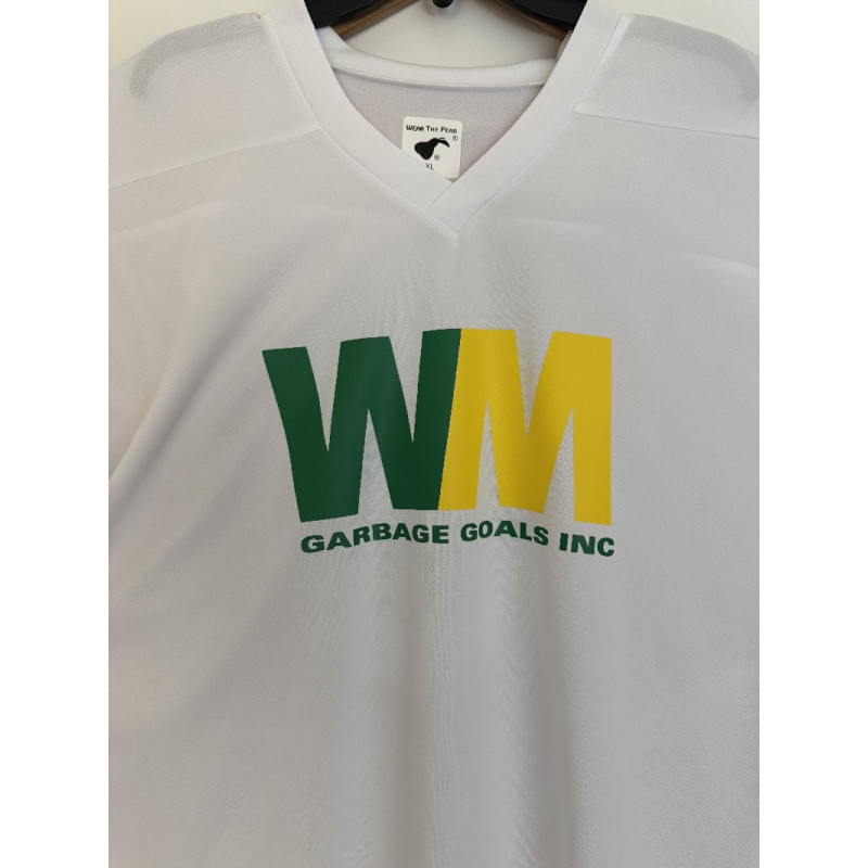 Garbage Goals Inc Waste Management Hockey Jersey
