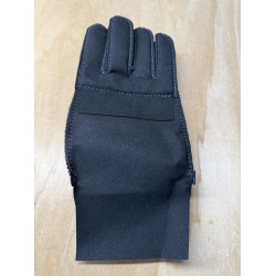 Black Pro Hockey Goalie Blocker Palm - Senior Regular