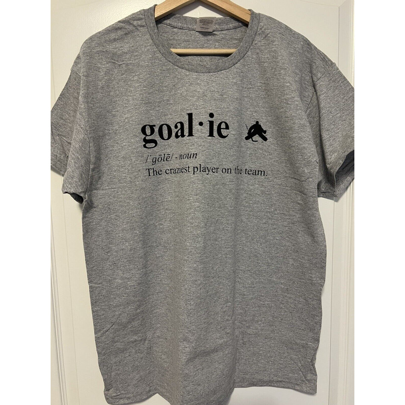 Ice Hockey Goalie Definition Novelty T Shirt