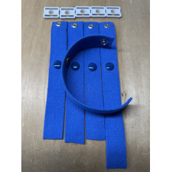 Pro Weight Open Back Goalie Mask Harness Straps