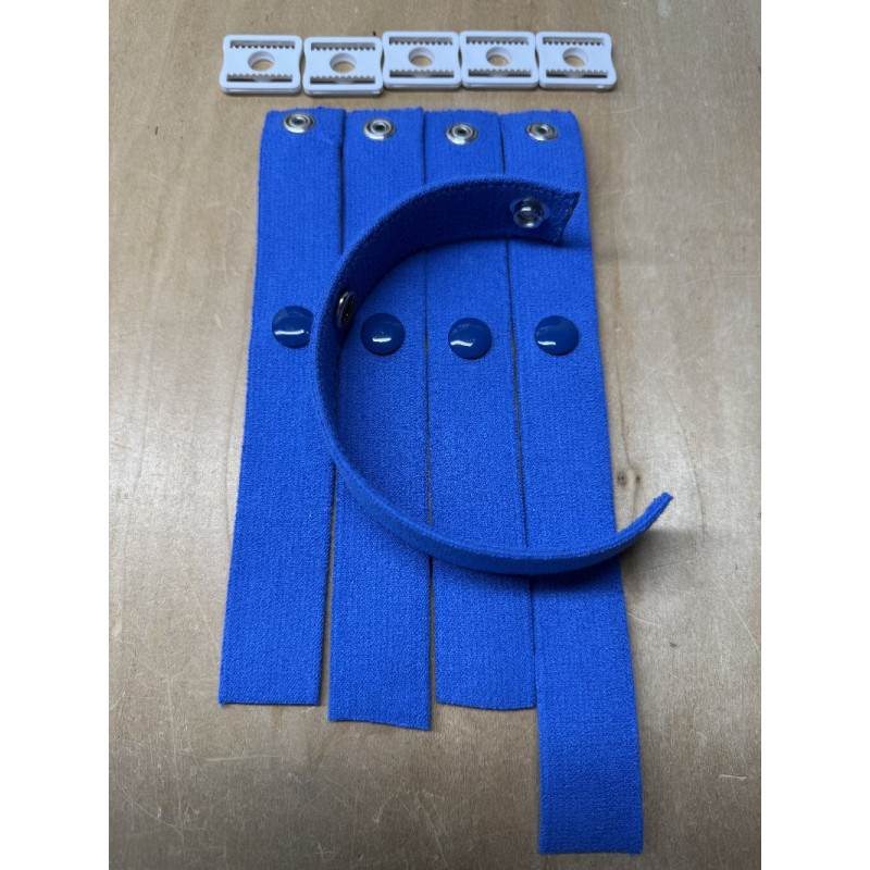 Pro Weight Open Back Goalie Mask Harness Straps