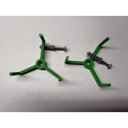 Hockey Puck Wall Mount Display Brackets 2 Pack