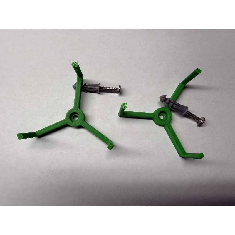 Hockey Puck Wall Mount Display Brackets 2 Pack