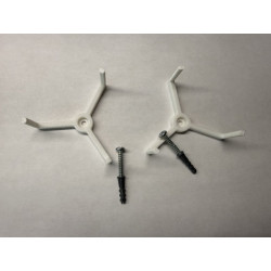 Hockey Puck Wall Mount Display Brackets 2 Pack