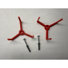 Hockey Puck Wall Mount Display Brackets 2 Pack