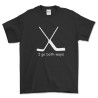 I Go Both Ways - Hockey Goalie Novelty T Shirt