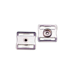 1 Inch Metal Slider Snap Clips for Goalie Mask / Helmets