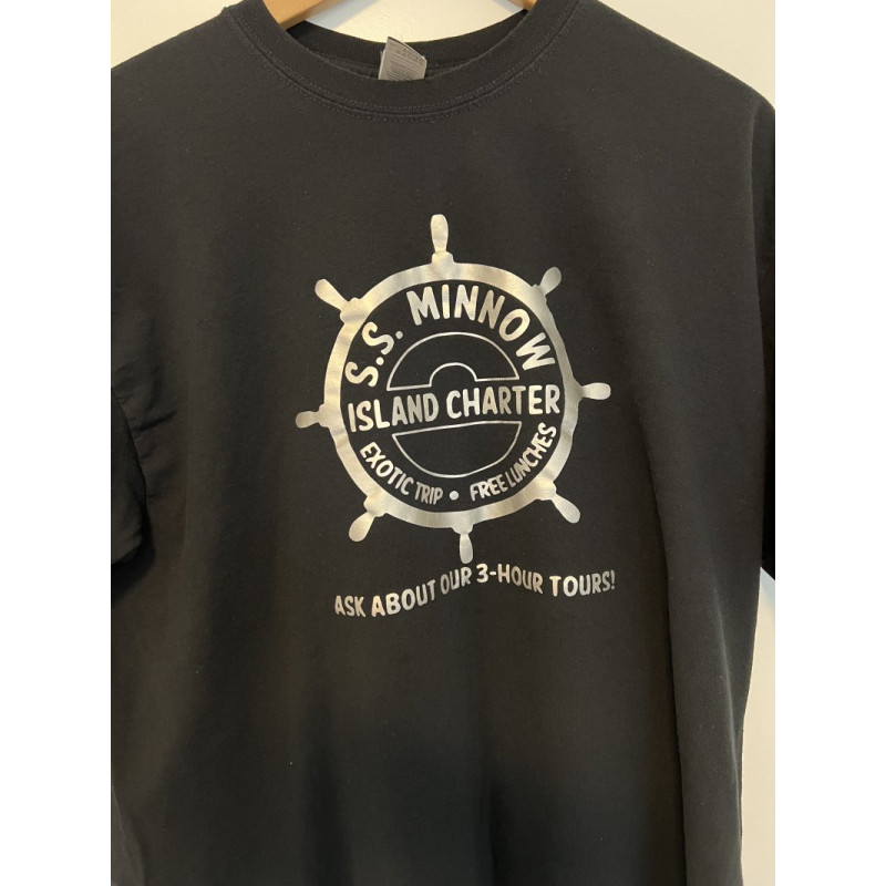 SS Minnow Boat Tour Gilligan Skipper Novelty T-Shirt