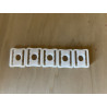 1 Inch Slider Snap Clips for Goalie Mask / Helmets