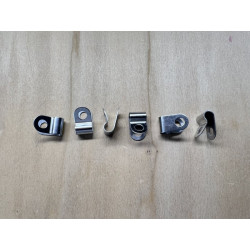 Goalie Mask / Helmet Cage Clips - 6 Pack