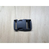 1.25 Inch Plastic Side Release Buckle - Single Adjust - Black