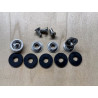 Stainless Steel Goalie Mask Snap Buttons and Screws