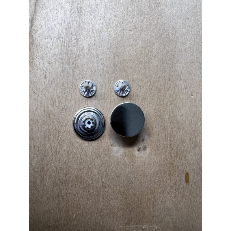 Hockey Pant Replacement Suspender Buttons - No Sew - 2 Pack