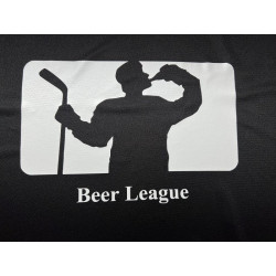 Beer League BeerHockey Logo Hockey Jersey