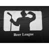 Beer League BeerHockey Logo Hockey Jersey