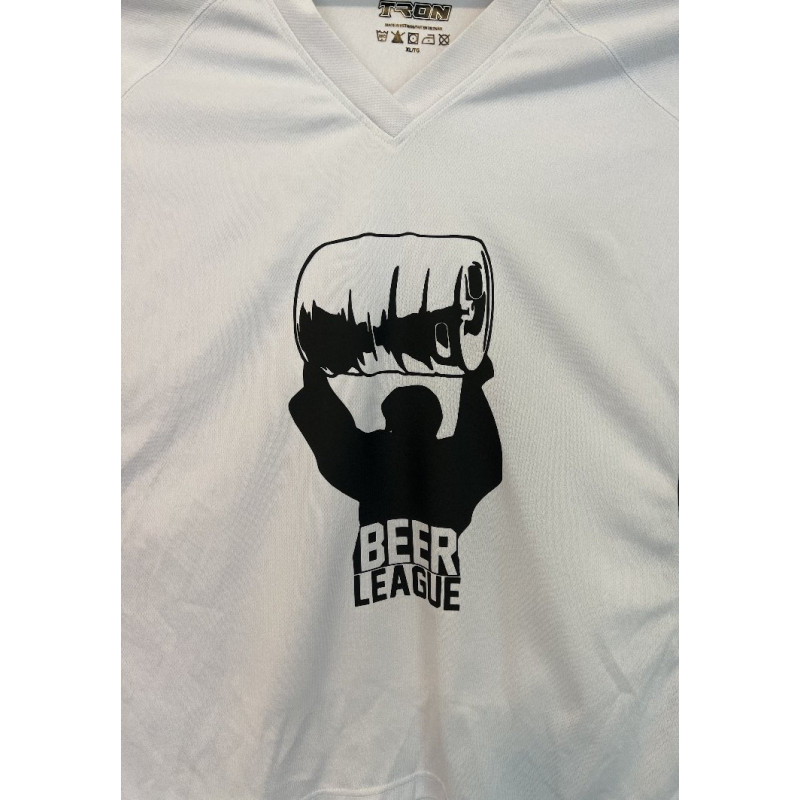 Beer League Stanley Keg Hockey Jersey