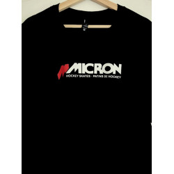 Micron Hockey Skate Logo Retro T Shirt