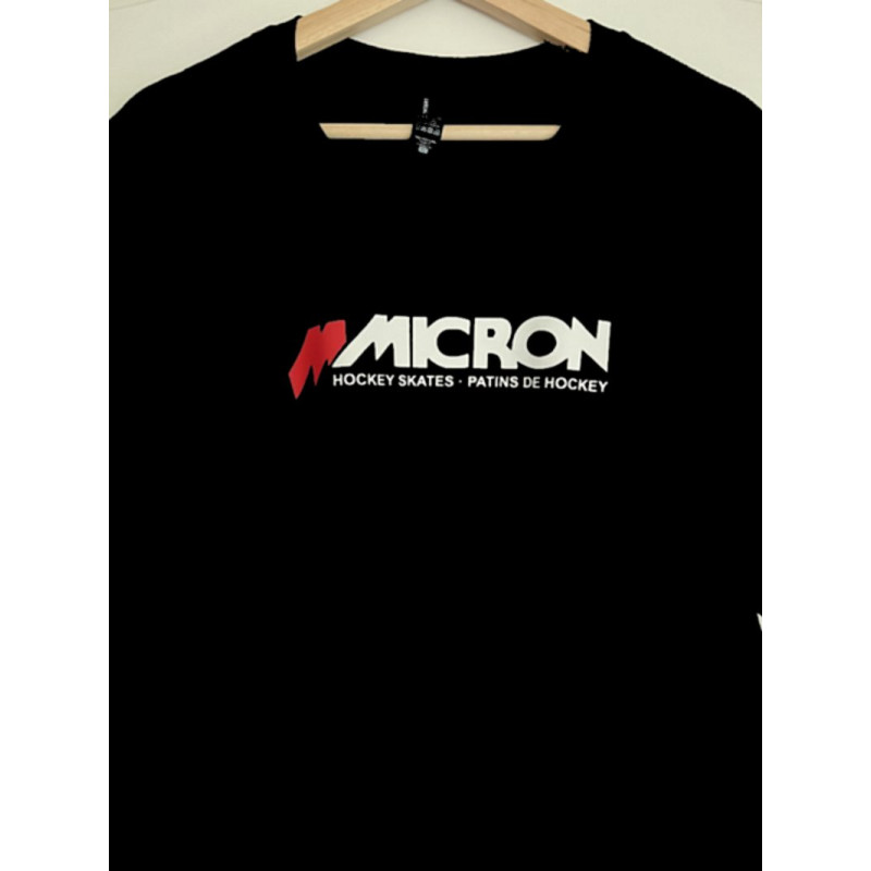 Micron Hockey Skate Logo Retro T Shirt
