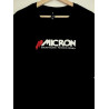 Micron Hockey Skate Logo Retro T Shirt