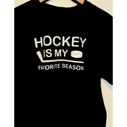 Hockey is my favorite season - Novelty T Shirt