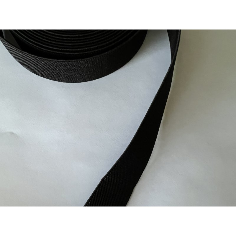 1-1/8 inch (30mm) Heavy Duty Twill Elastic
