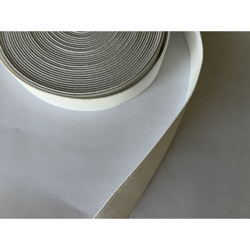 1-1/8 inch (30mm) Heavy Duty Twill Elastic
