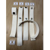 Pro Weight Open Back Goalie Mask Harness Straps