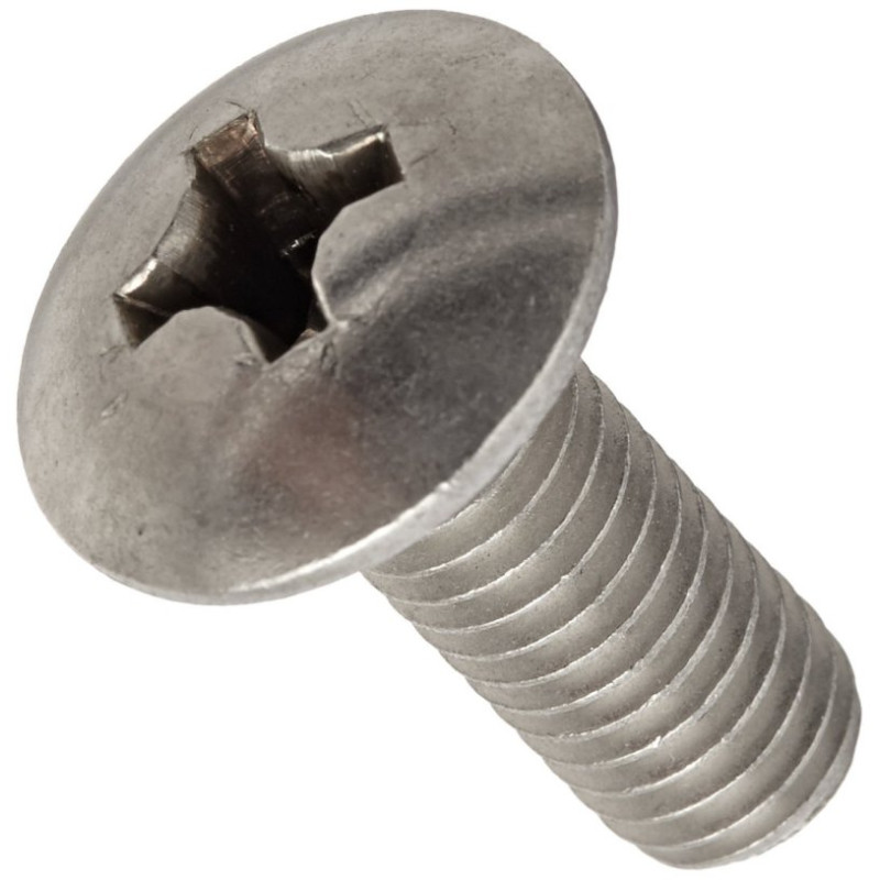Hockey Helmet - Goalie Mask Screws - Stainless - 2 Pack