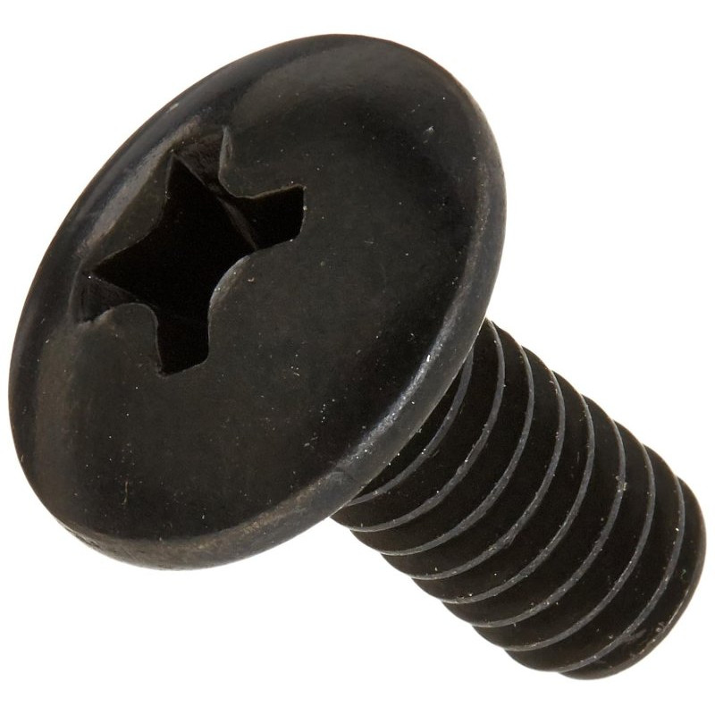 Hockey Helmet - Goalie Mask Screws - Black - 2 Pack