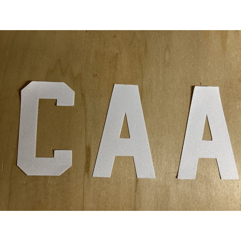 Hockey Captain & Assistant Captain Jersey Letters